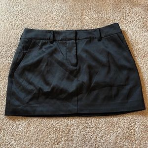 Amanda Uprichard Black Mini Skirt